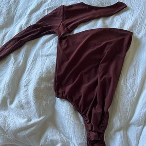 Nasty Gal one shoulder bodysuit